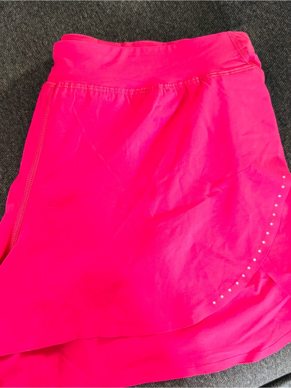 lululemon Fast and Free 3” Pink Athletic Shorts